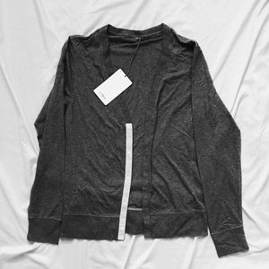 [SOLD] NWT Kit and Ace Gray Folsom Cardigan
